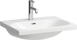 Laufen Laufen - Lua Lavabo Sobre Encimera, 1 Agujero Para Grifo, Con