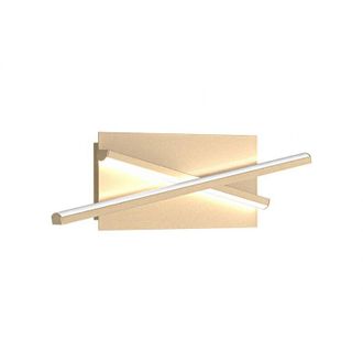 Top-Light Applique Moderna Dna Alluminio Oro Led 15W