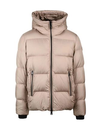 Bomboogie Padded Down Jacket with High Collar and Practical Pockets