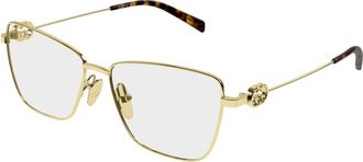 Gucci Gg 2226O Optisch Montuur - Dames - Brillen - Geel - 54 MM - Accessoires
