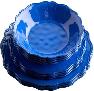 Certified International Melamine 12Pc Dinnerware Set