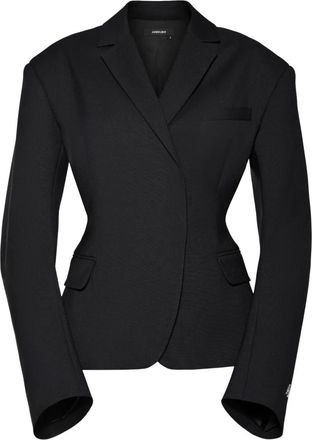 Anouki Blazer met enkele rij knopen - Zwart