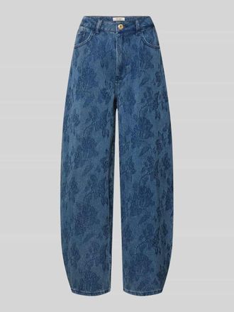Mos Mosh Barrel Fit Jeans mit 5-Pocket-Design Modell Rosy in Jeansblau, Gr&ouml;&szlig;e 26