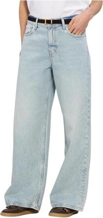 Calvin Klein Dames, Jeans, Blauw, Maat: W28 Katoen