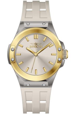 Invicta Sea Base 50014 Heren Horloge - Quartz Uurwerk - Plastic met zilveren Wijzerplaat - 45mm