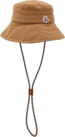 Moncler Drawstring Cotton Bucket hat - Bronze - M (UK 12 / M)