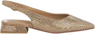 Alma En Pena Alma EN Pena, Schoenen, Dames, Bruin, 41 EU, Platte schoenen met strass neuskap