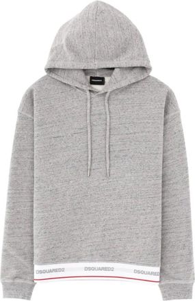 Dsquared2 Heren, Sweatshirts & Hoodies, Grijs, Maat: S