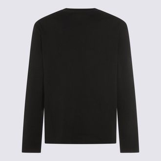 Jil Sander Mens T-Shirts And Polos Black _100 % Co