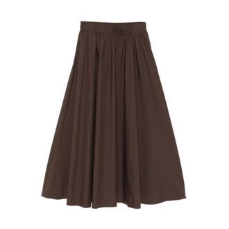 P.A.R.O.S.H. Maxi Skirts, female, Brown, Size: L Maxi Skirt