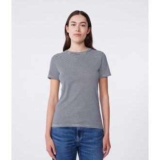 Petit Bateau Gestreept T-shirt met korte mouwen, LIconique