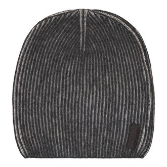 Moorer Beanies, male, Gray, Size: L Asher Knitted Beanie