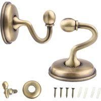 OEM Juego De Ganchos De Aleaci&oacute;n Vintage Para Cortinas, Ganchos Para Sujetar Cortinas, Gancho De Pared Para Puerta, Sombrero, Abrigo, Todos Los Accesorios