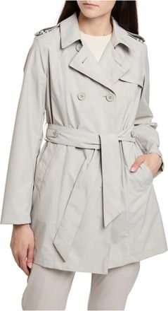People of Shibuya Konuma Trench - Dames - Trenchcoats - Beige - S - Polyester - Jassen