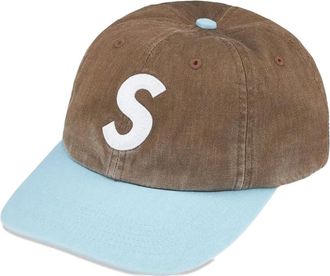 SUPREME Pet met geborduurd logo - Bruin