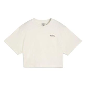 Puma (WMNS) PUMA x Rose T-Shirt Warm White 633806-77
