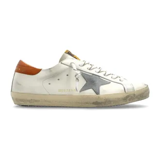 Golden Goose Sneakers, male, White, Size: 13 US Super-Star Classic Sports Shoes With List