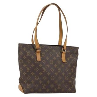 Louis Vuitton Pre-owned Tote Bags, female, Brown, Size: ONE SIZE Pre-owned Canvas Tote Bag