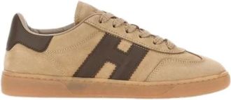 Hogan Cool Allacciato H - Dames - Schoenen - Beige - Maat: 36 1/2 EU Leer
