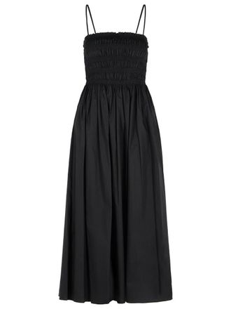 Michael Kors Cotton Smocked Dress