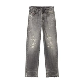 Diesel Loose Fit Jeans, female, Gray, W27, 1988 D-Ark Jeans