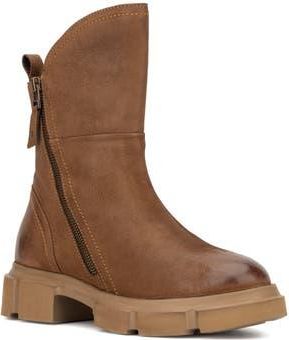 Vintage Foundry Co. Juliette Zip Boot in Tan at Nordstrom Rack, Size 8.5