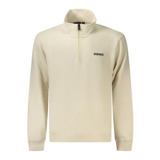 Napapijri Sudadera con cremallera B Small Box HZ - Sweatshirts & Hoodies - Hombre - Beige - 2XL