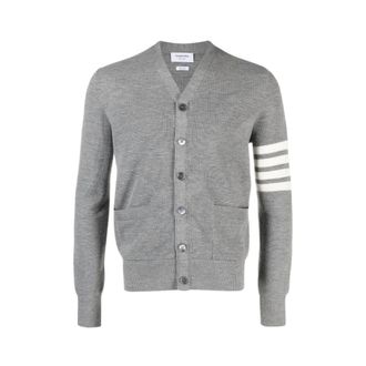 Thom Browne Uomo, Maglie, Grigio, XL, new