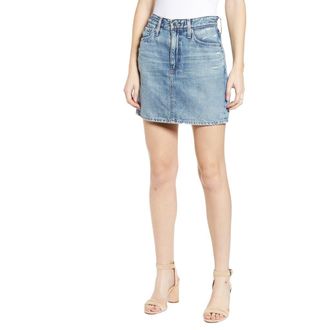 AG - Adriano Goldschmied Vera Denim Miniskirt in 20 Years Haste at Nordstrom Rack, Size 28