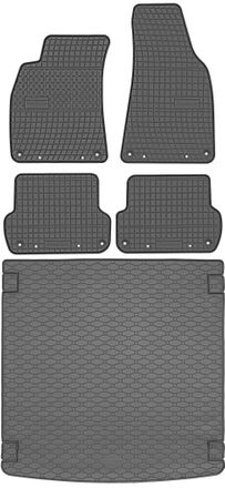 OEM Juego De Alfombrillas De Goma Para Coche Y Maletero Para Audi A4 B6 B7 Estate (2001-2008)