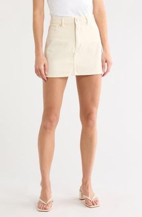 DL1961 Alma Miniskirt in Ecru at Nordstrom Rack, Size 26