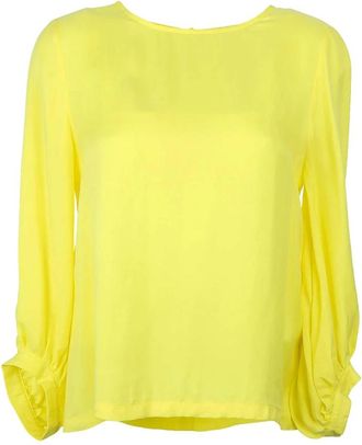 someday Zoscha Blouse - Dames - Blouses & Shirts - Geel - Maat: M
