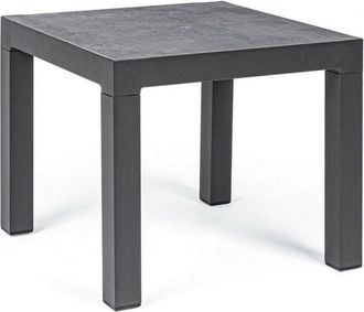 BIZZOTTO Mesita Antracita De Estilo Industrial Cm 50x50