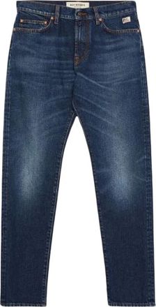 Roy Rogers Donkere Wassing Denim Jeans - Heren - Slim Fit Jeans - Blauw - W35 - Denim - Jeans