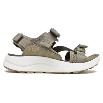 Keen Elle Sport Backstrap Synthetic Textile Womens Comfort Sandals - Brindle Star White - Size:UK 7.5