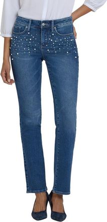 NYDJ Nydj Marilyn Lake Notre-Dame Straight Leg Jean