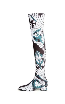 La DoubleJ Edie High Boots Mix Tiles Ottanio at Nordstrom, Size 38 It