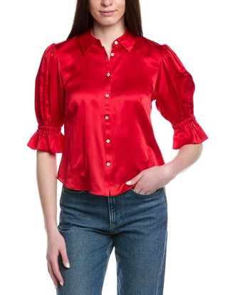 Cinq &agrave; Sept Cinq &Agrave; Sept Fiona Silk Top