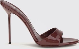 PARIS TEXAS Sandali mules Lidia in pelle verniciata con tacco alto a spillo