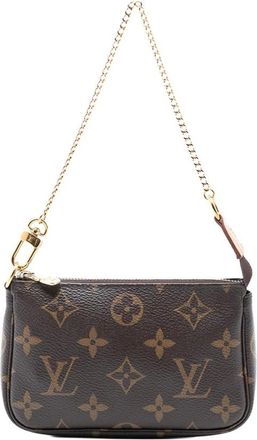 Louis Vuitton Pre-owned Handbags, female, Brown, Size: ONE SIZE Pre-owned Small Printed Pouch