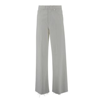 Nine In The Morning Broeken, Dames, Beige, W30, Beige Broek voor een Stijlvolle Ochtend Look