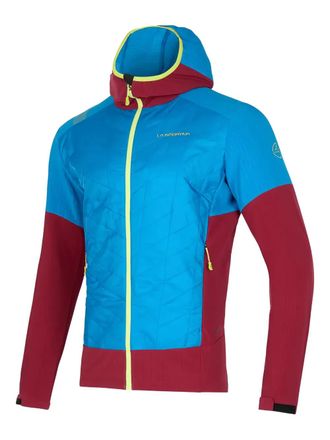 La Sportiva quilted hooded jacket - Blue