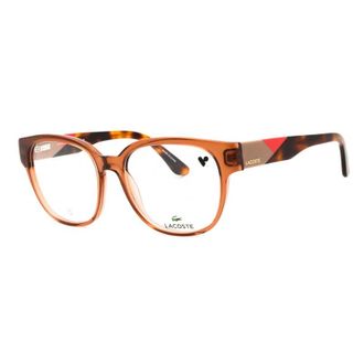 Lacoste L2953232 Round Full Rim Eyeglasses - Brown