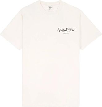 Sporty & Rich Vendome Logo T-shirt