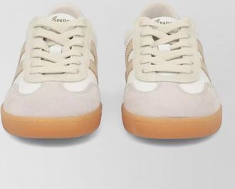 Hogan low top sneakers contrast panels rubber sole