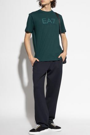 Emporio Armani T-shirt From The Sustainability Collection, Mens, Green