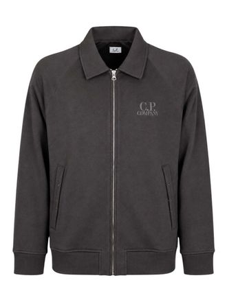 C.P. Company C. P. Company Black Diagonal Fleece Sweatshirt