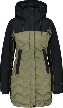 Columbia Mountain Croo III Mid Down Jacket - Dames - Ski Jassen - Groen - XL - Leer - Fitness