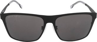 HUGO BOSS Grey Square Mens Sunglasses BOSS 1410/F/S 0003/IR 60