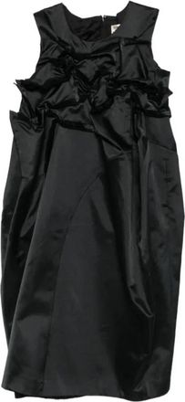 Comme Des Gar&ccedil;ons Onepiece Jurk - Dames - Casual kleedjes - Zwart - M - Polyester - Kleedjes